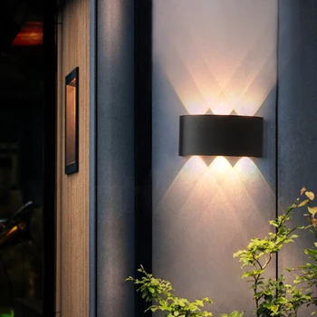 Iskandinav Led Spot Duvar Lambası Basit Banyo Yatak Odası Merdiven Tuvalet Masası Dolapları Ev Dekor iç mekan aydınlatması Fikstür Beyaz