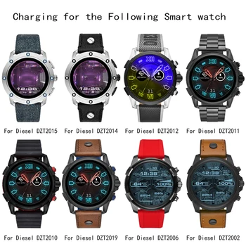 Izle Şarj Dizel Smartwatch DZT2002/DZT2006/DZT2009 / DZT2010 USB Hızlı şarj aleti kablosu şarj standı Dizel akıllı saat