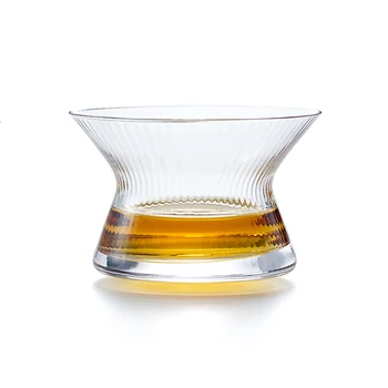 Japon Edo Kiriko Viski Spin Cam Temiz Kase Koleksiyonu Kristal Sınırlı ahşap hediye Kutusu Viski Bardağı Cappie XO Brendi Snifter