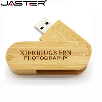 JASTER ahşap taşınabilir Ahşap USB flash sürücü kalem sürücü 4GB 16G 32GB 64GB Memory stick U sopa düğün hediyeleri ücretsiz özel logo