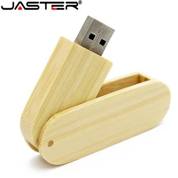 JASTER USB 2.0 promosyon Ahşap bambu USB flash sürücü kalem sürücü ahşap pendrive 4GB 8G 16GB 32GB 64GB USB 1 ADET ücretsiz özel logo