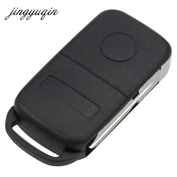 Jingyuqin 3 + Panik 4 Düğme HU39 Araba Anahtarı Kabuk için Mercedes Benz MB için ML350 ML500 ML320 ML55 AMG ML430 Katlanır Uzaktan Anahtar Kutu