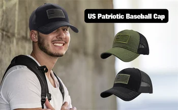 Jovıvı Amerikan Bayrağı hip hop şapka Şapka beyzbol şapkası Moda Şapka Yaz Kapaklar Sokak Dans Serin Şapka Kadın Erkek Unisex güneşlikli kep 1 Pc
