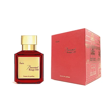 Kadın Parfümleri Baccarat Rouge 540 Extrait De Parfum Kırmızı Bakara Parfümleri Bayan Parfümü için İyi Kokulu Parfüm