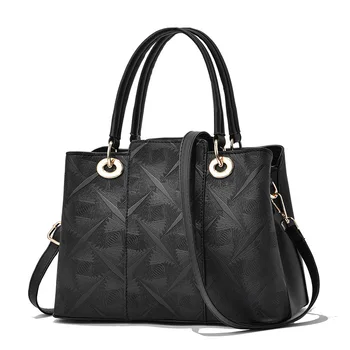 Kadın çantası 2022 yeni moda moda kabartmalı çanta büyük kapasiteli basit rahat omuz askılı çanta