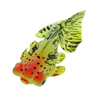 Karanlıkta Parlayan Yapay Akvaryum Goldfish Süs Balık Tankı Denizanası Dekor Bahçe Süs Balık Tankı Dekorasyon
