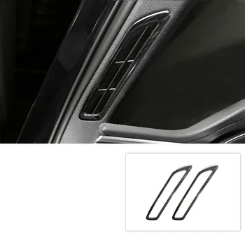 Karbon Fiber Araba Ön Pencere Bir SONRASI hava Firar Çıkışı Trim için Audi A6 C8 2019 2020 2021 2022 2023 A7 S6 S7 RS 6 7 Aksesuarları