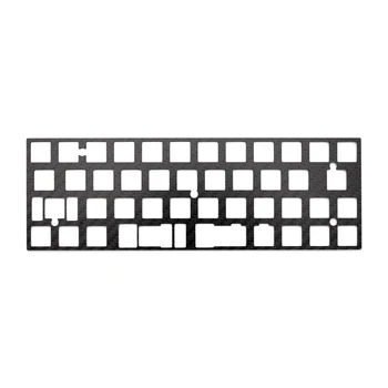 Karbon fiber plaka BM43 Bm43a BM43 RGB özel klavye Mekanik Klavye Plaka desteği mx kök baskı