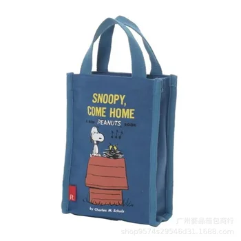 Kawaii Snoopy Anime Karikatür 70 Yıldönümü çocuk Sevimli Çanta Kırtasiye Çantası postacı çantası Çanta