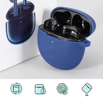 Kaymaz Silikon Koruyucu Kılıf Tam Kulaklık Kapak Kabuk için Kanca ile ViVO TWS Neo kablosuz bluetooth kulaklık