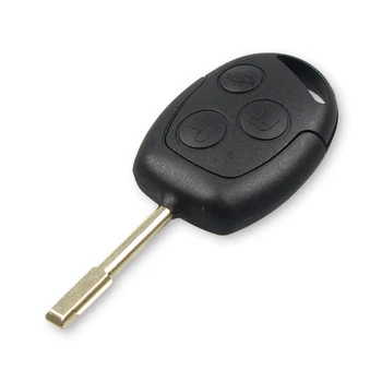 KEYYOU 3 Düğmeler 433 MHZ Uzaktan Giriş Anahtar Fob Için Ford / Mondeo / Fiesta / Odak / Ka Transit
