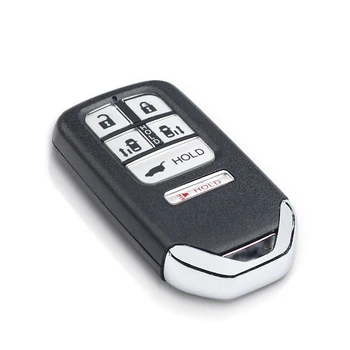 KEYYOU Honda Odyssey Için Sürücü 2016 2017 Akıllı Araba Anahtarı 313.8 Mhz 6 5+1 Düğmeler ID47 Çip FCC ID KR5V1X FSK