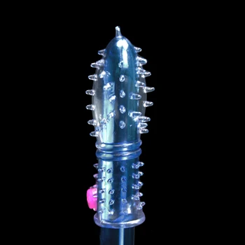 Klitoris vibratör Gecikme Prezervatif masaj sopası Mastürbasyon Penis uzatın Geliştirmek delayRing Seks Oyuncak Teşvik Eşyaları titreşimli masaj aleti