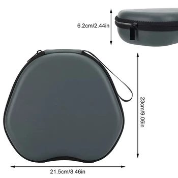 Kulaklık sert çanta Koruyucu Airpods İçin Max kablosuz kulaklıklar Kutusu Taşıma Çantası Kutusu Taşınabilir Depolama Kapağı (sadece Kasa)