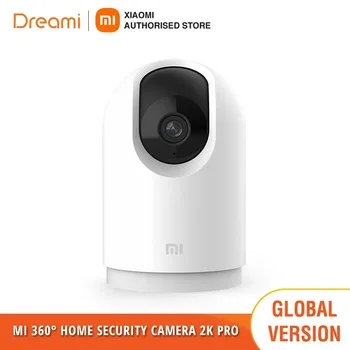 [Küresel Sürüm] Xiaomi Mi 360 ° Ev Güvenlik Kamerası 2K Pro (Yepyeni / Mühürlü) AI insan algılama CCTV 1296p HD