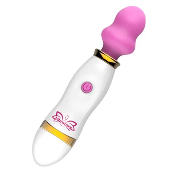 Küçük 12 Desenler Güçlü AV Değnek Vibratör Kadınlar için Vajina G Noktası Stimülatörü Klitoris Masajı Seks Oyuncakları Yetişkin malzemeleri