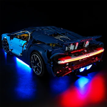 Led ışık Kiti Bugatti Chiron Yapı Taşları Set 42083 Modüler Tuğla DIY Oyuncaklar Hediyeler Lamba Aydınlatma Seti Hiçbir Model