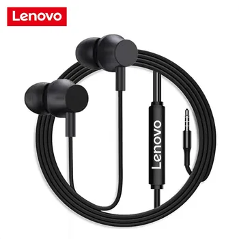 Lenovo QF320 Kablolu Kulaklıklar Gürültü Önleyici Kulaklık Kulak İçi Kulaklıklar Spor Koşu mikrofonlu kulaklık In-line Kontrol HiFi Ses Qu