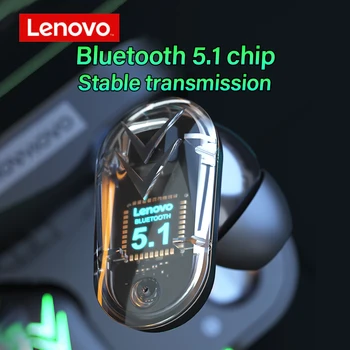 Lenovo XT82 kablosuz bluetooth kulaklık Mini Oyun Oyun Güç Göstergesi Süper Uzun Pil Ömrü Gecikmeden Tavuk Yiyin