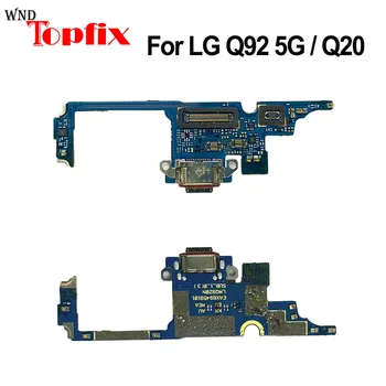 LG Q92 5G Q920 şarj portu Flex Kablo Yedek Parçaları LG Q920 USB Dock şarj portu Flex Kablo
