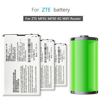 Li3723T42P3h704572 Pil 2300mAh ZTE MF91 MF90 4G WIFI yönlendirici Li-İon Bateria