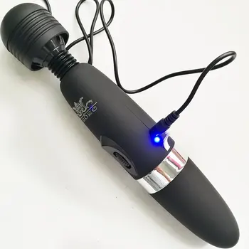 Luoge Süper Güçlü Çok Hızlı G-Spot AV Değnek Seks Oyuncakları ile Başlık, sihirli Değnek Masaj Vibratörler Seks Ürünleri Kadın İçin
