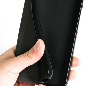 Lüks PU Deri Kılıf Oukitel WP5 Flip Case Oukitel WP5 Pro telefon kılıfı Yumuşak TPU Silikon arka kapak