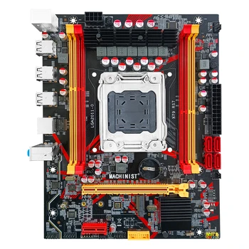 MACHİNİS X79 Kiti Anakart Seti Xeon E5 2650 V2 CPU İşlemci LGA 2011 Desteği Bellek DDR3 M-ATX NVME X79 RS7