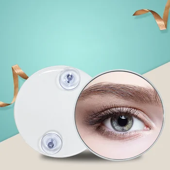 Makyaj aynası 5X 10X Büyüteç Küçük makyaj masası aynası Yüz Bakımı Kozmetik Güzellik Aynaları Vantuz ile