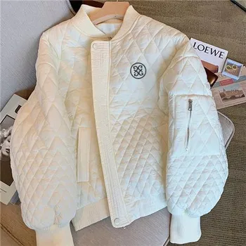 Malbon Kadın Golf Kıyafetleri, Kadın Golf Ceketi, Pamuklu Ceket, Kış, 2022