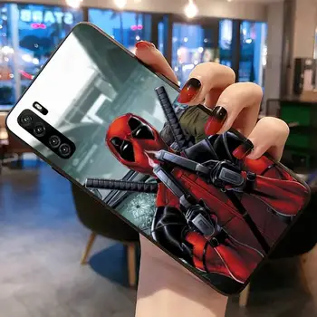 Marvel Süper Kahraman Deadpool telefon kılıfı için Huawei P20 P30 P40 lite E Pro Mate 40 30 20 Pro P Akıllı 2020