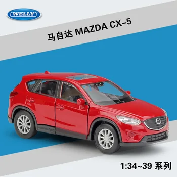 MAZDA CX - 5 WELLY Arabalar 1/36 Metal Alaşım pres döküm model arabalar Oyuncaklar