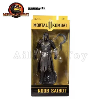 McFARLANE 7 inç Aksiyon Figürü Mortal Kombat XI Noob Saibot Anime Modeli Hediye Ücretsiz Kargo
