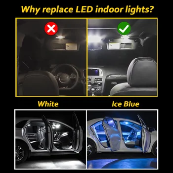 MDNG Lexus LS 400 430 460 Için 460L 600 h LS400 LS430 LS460 LS460L LS600h Araç Lambası LED iç ışık kiti araba Led Ampuller Canbus
