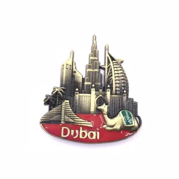 Mesaj stickersTourist hatıra Shanghai Dubail ABD Golden Gate Köprüsü Viyana Avusturya Venedik İNGILTERE Metal buzdolabı mıknatısı hediye