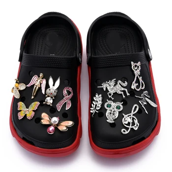 Metal Bling Ayakkabı Zincirleri Takılar Takunya DIY Ayakkabı Dekorasyon ayakkabı takısı Zincir Altın Gümüş Kız Yetişkin Genç Kadınlar Charm Hediyeler