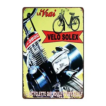 Metal Burcu Velo solex Retro Vintage Metal Tabela Dekor Cafe