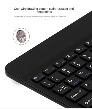 Mini İncelir 7/8/9/10 inç Bluetooth Klavye Kablosuz Klavye Arkadan Aydınlatmalı Tablet Dizüstü Bilgisayarlar için pc bilgisayar telefon dizüstü Bilgisayar Aksesuarı