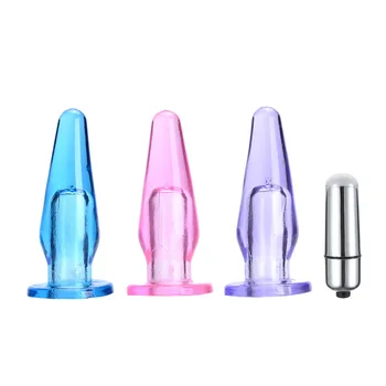 Mini Vibratör Yetişkin Oyuncaklar için Erkek Klitoris Masajı Titreşim Anal Boncuk Yapay Penis Butt Plug Kadın Mastürbasyon Titreşimli Seks Shop