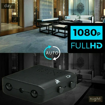 Mini Wifi Kamera Full HD 1080P Ev Güvenlik Kamera Gece Görüş Mikro Gizli Kamera Hareket Algılama Video Ses Kaydedici