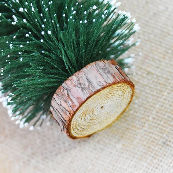 Mini Çam Yılbaşı Ağacı Yapay Masa Süslemeleri Festivali Plastik Minyatür Ağaçlar 2021 Yeni Yıl Süslemeleri Noel için