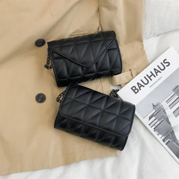 Moda 2022 Yeni Çanta Kadın Küçük Kare Çanta Çok Yönlü Küçük Çanta Basit Retro Çanta basit omuz çantası Messenger kadın Çantası