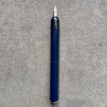 Moda LM Odak İletişim CC dolma kalem Siyah Titanyum Serisi 14K mürekkep ucu Kalem Geri Çekilebilir Ucu Kaligrafi Kalemleri