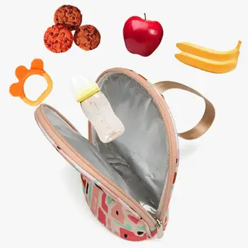 Moda Parlak Renk Su Geçirmez Ofis Anne Bebek Anne Sütü Soğuk saklama çantası Araba biberon ısıtıcısı Anne Sütü Buz Torbası