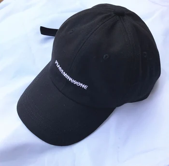 Moda Peaceminusone Nakış beyzbol şapkası G-Ejderha Şapka Unisex beyzbol şapkası Kpop Bigbang G-Ejderha Kapaklar