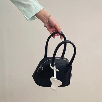 Moda Tasarım Mini Kadın omuz askılı çanta PU Deri Bayanlar Taşınabilir Küçük Kabuk Çanta Zarif Kadın Günlük Çanta Çanta