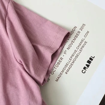 Modishdutti 2022 Yaz Moda Basit Pamuk Tshirt Kadınlar Casual V Yaka Kısa Kollu Casual Tees Tops Kadın