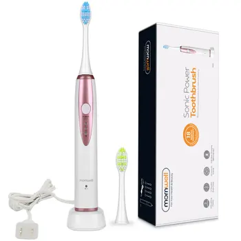 Mornwell D02 Sonic Kablosuz Elektrikli Diş Fırçası Şarj Edilebilir IPX7 Su Geçirmez Elektrikli Diş Fırçası