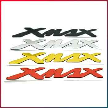 Motosiklet Aksesuarları Tankı Yan Kapak 3D Etiket XMAX Mektup Logosu YAMAHA XMAX125 250 300 400