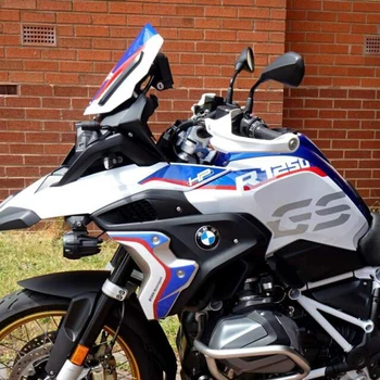 Motosiklet Ön Cam Ön Cam Hava Akımı rüzgar deflektörü BMW R1250GS HP R 1250 GS Macera R 1250 GS HP 2018 2019 2020